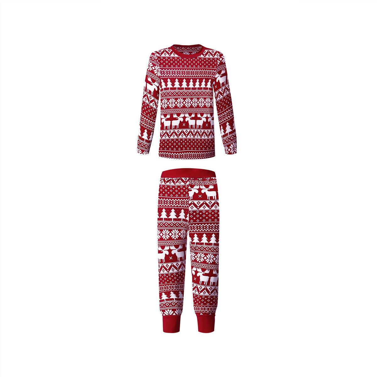 Ropa para padres e hijos con estampado de Navidad