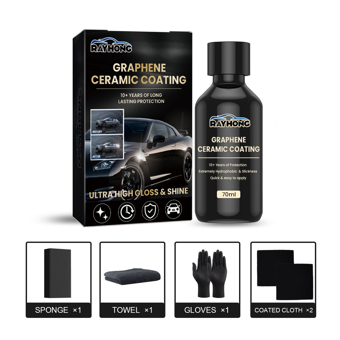 Automobile Graphene Ceramic Coating Curing Paint