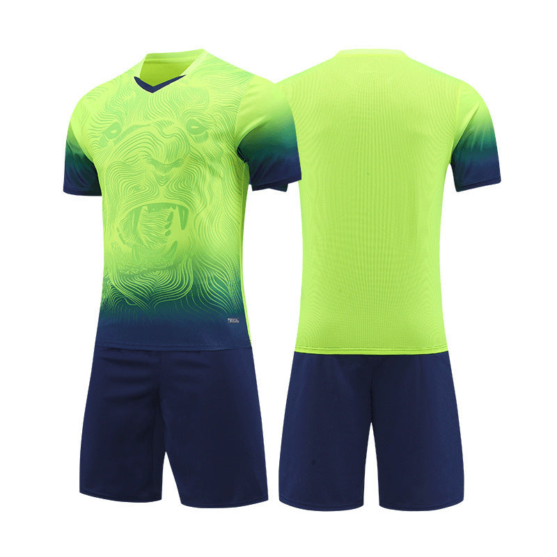 New Summer Children's Adult Soccer Suit Set