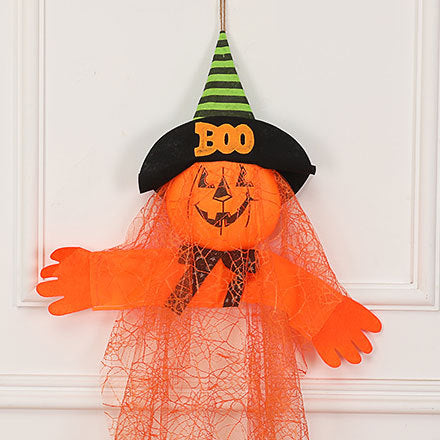 Halloween Decorations Yarn Foam Pumpkin Ghost Pendant
