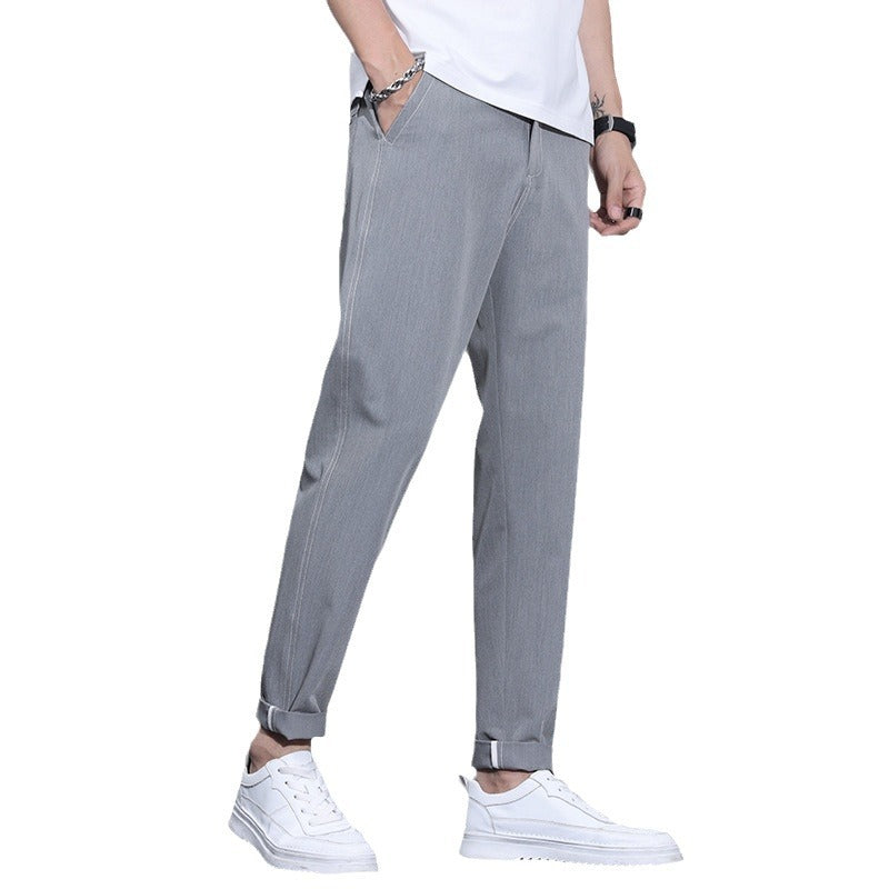 Men's Casual Loose Straight Trousers