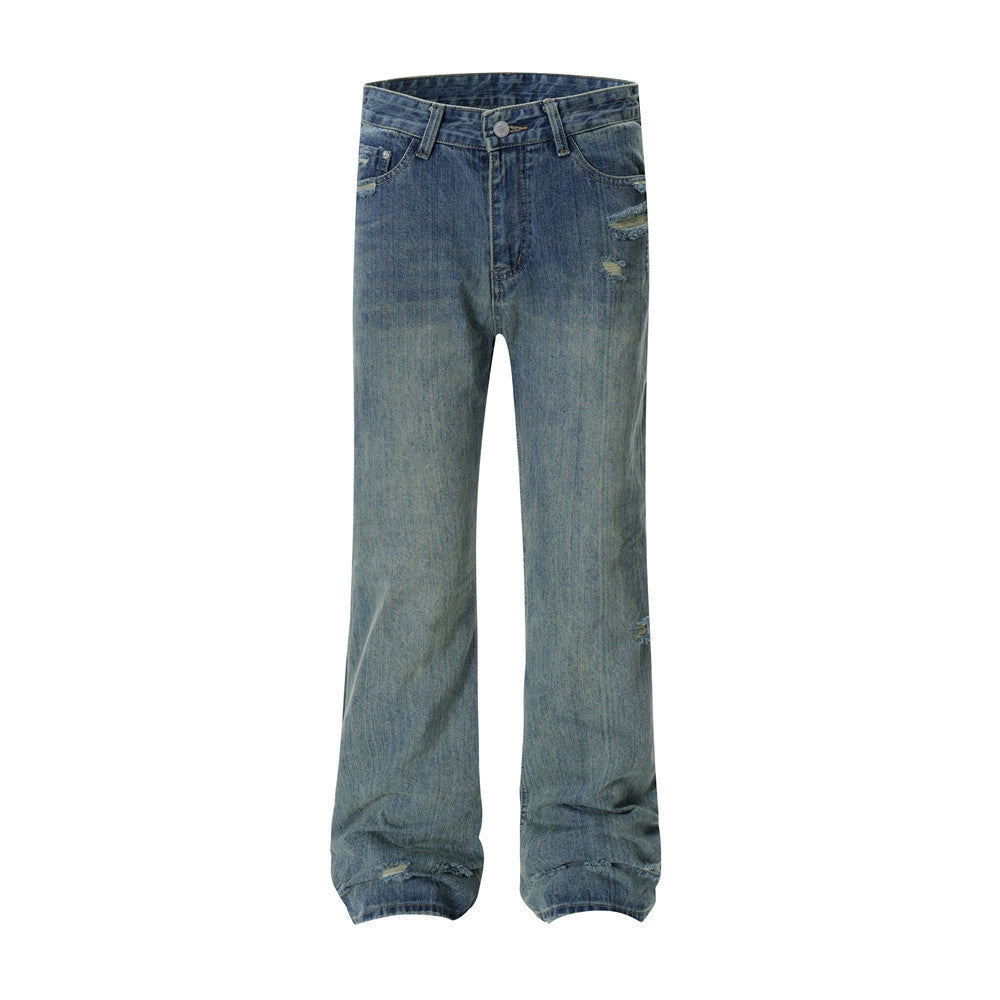 Casual Wide Tube Straight-leg Pants Men's