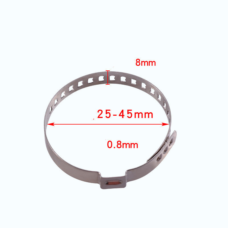 Automobile Universal Half Shaft Ball Cage Clamp Adjustable Porous