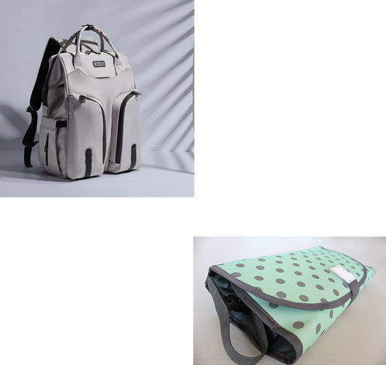 Madre y bebé bolso trasero bolsa de leche mamá bolsa hombros