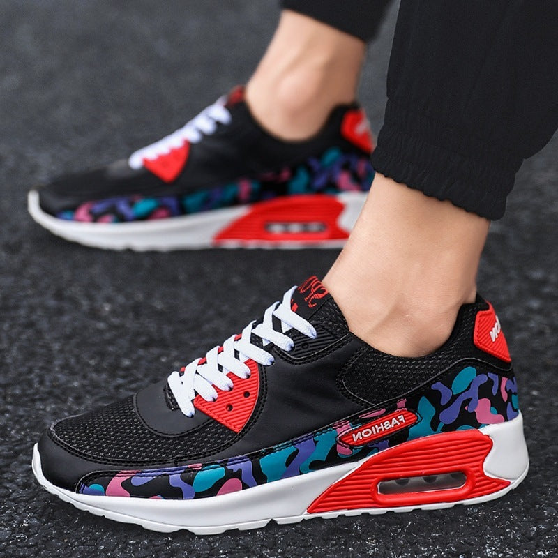 Cushioned Shock Absorber Lightweight Running Shoes