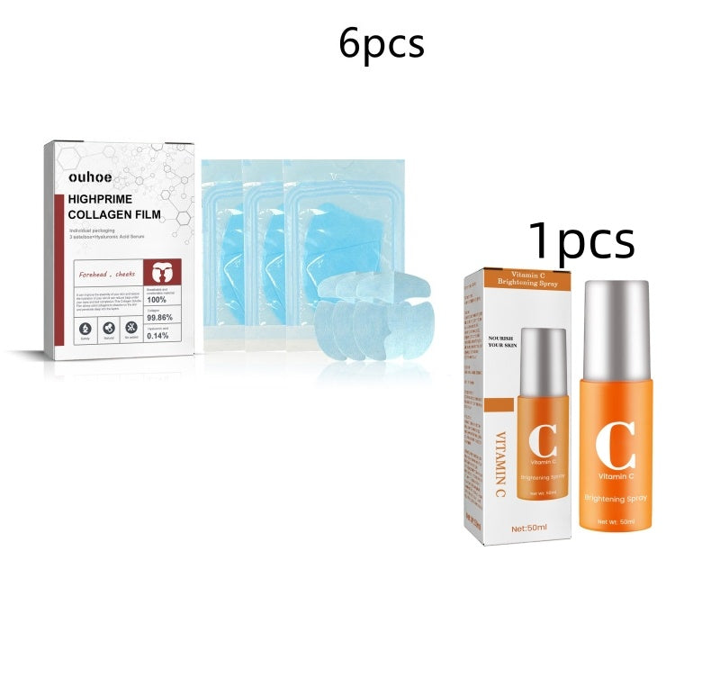 Collagen Film Fade Wrinkles Skin Plump Moisturizing Eye Skin Rejuvenation Film