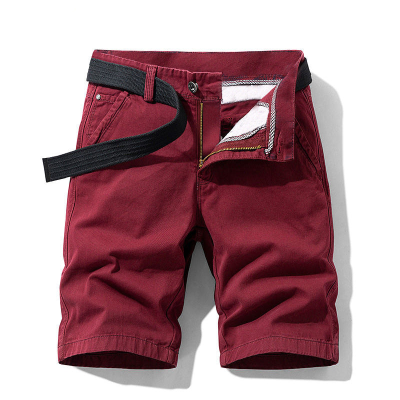 Men's Youth Stretch Five-point Pants