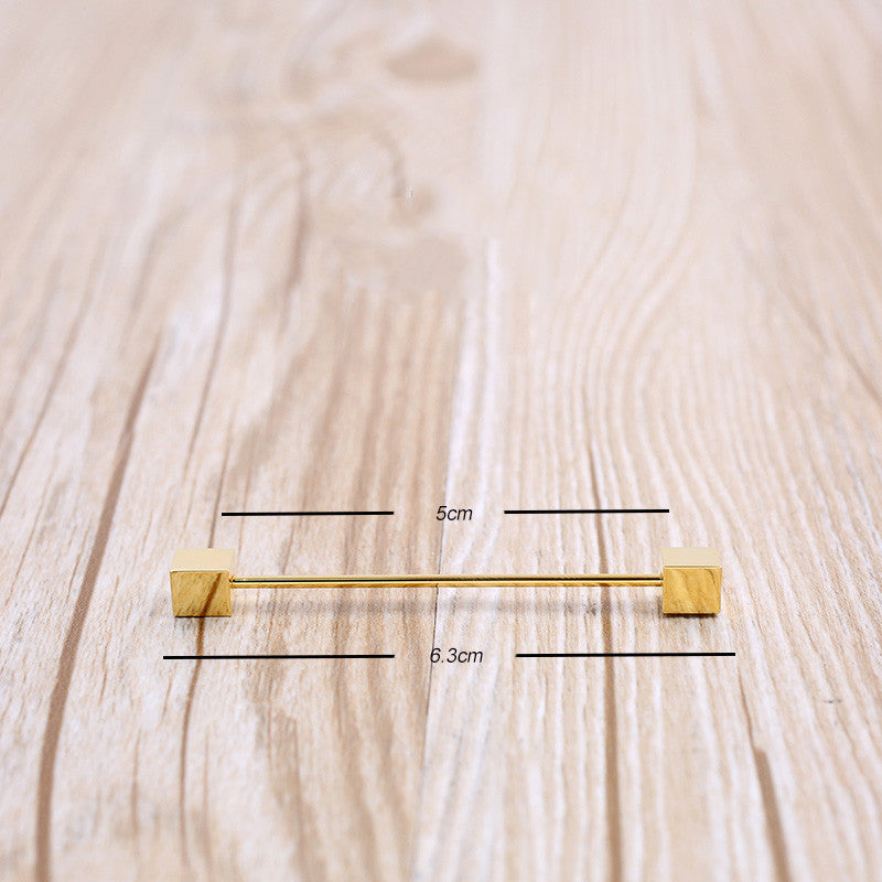 Man business horse wedding Guoming groom graduation interview tie pin stick buckle