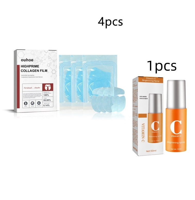 Collagen Film Fade Wrinkles Skin Plump Moisturizing Eye Skin Rejuvenation Film
