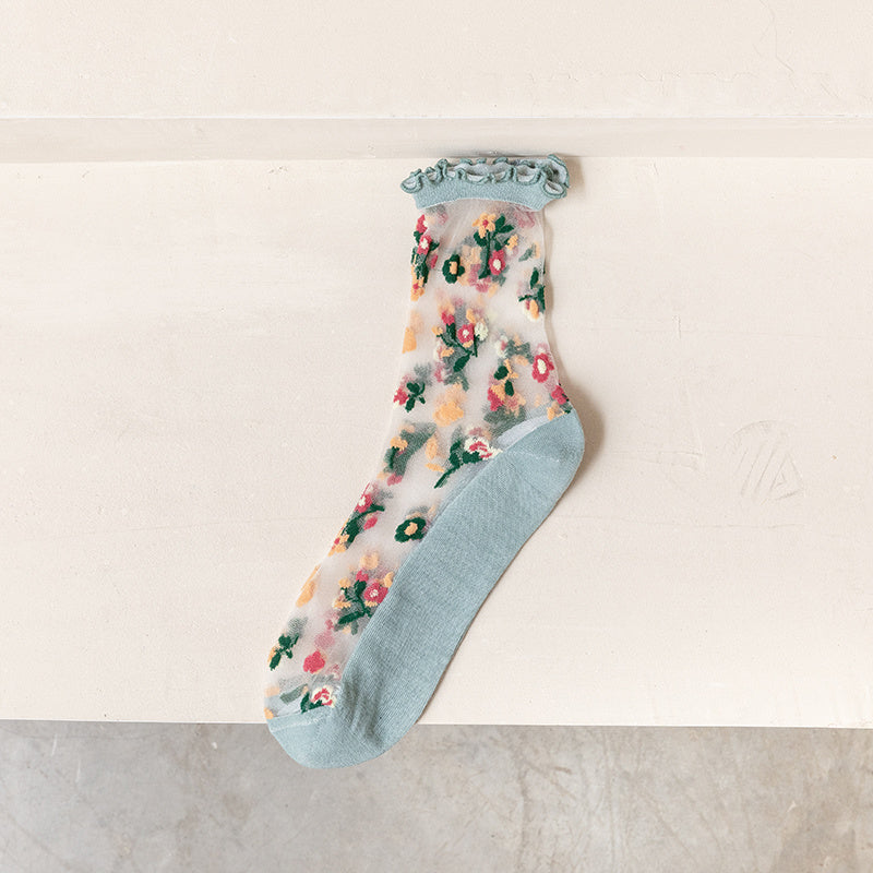 Women's Fashion Personality Crystal Glass Stockings