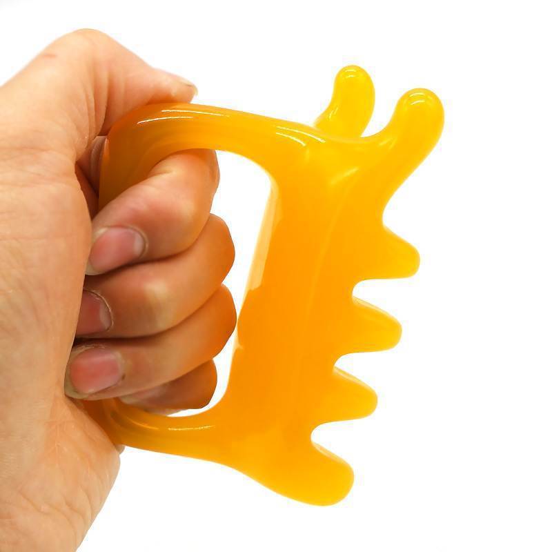 Resin Honey Wax Double-push Massager Cervical Spine Points