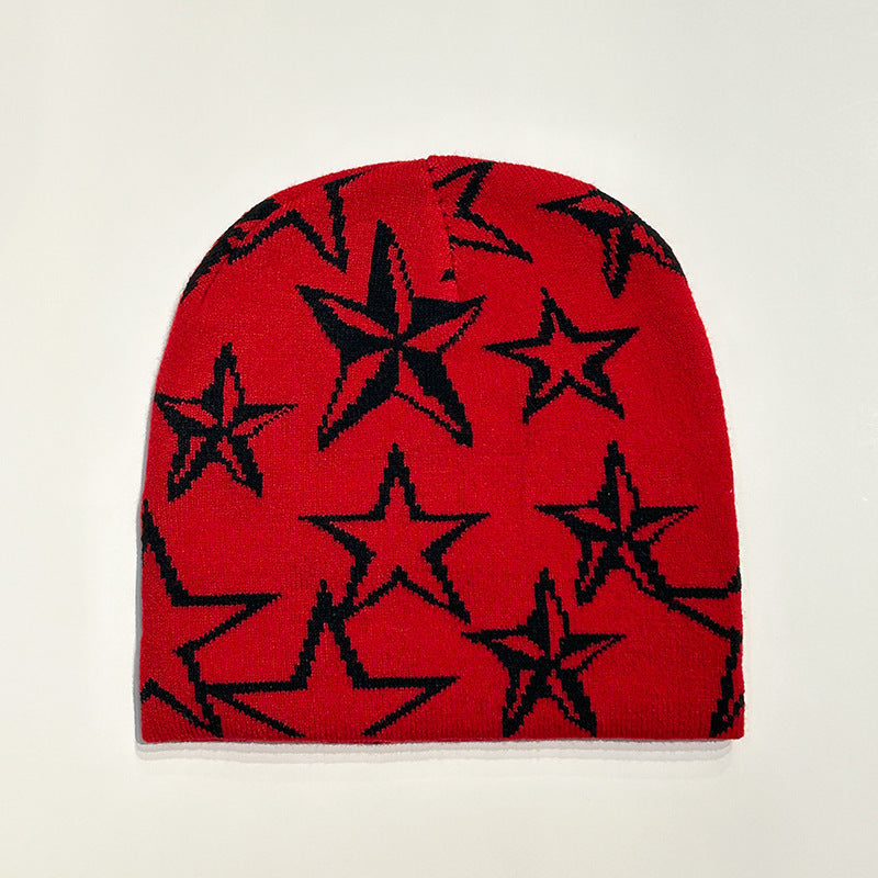 Men's Retro Star Niche Wool Hat