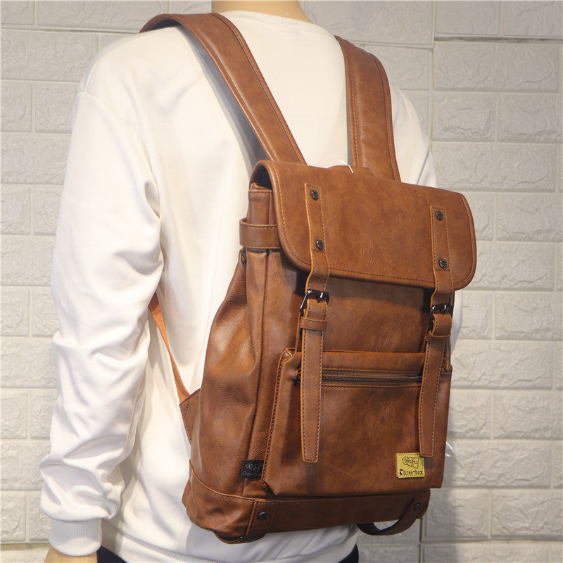 Nueva mochila para Hombres estilo informal de Universidad portátil