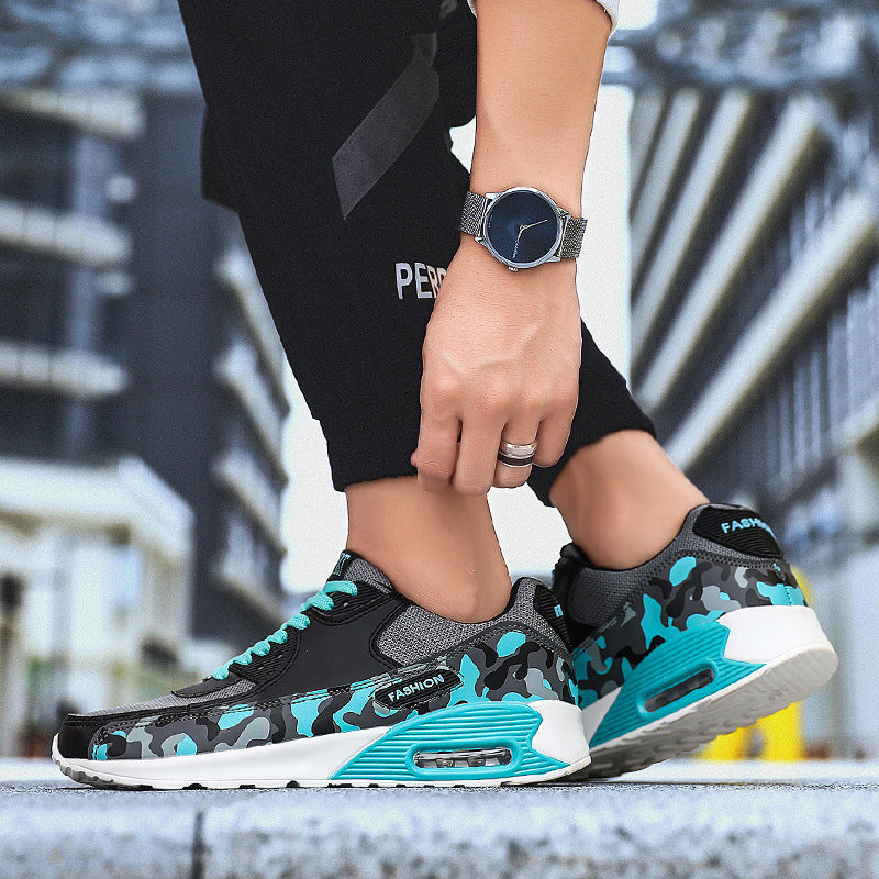 Cushioned Shock Absorber Lightweight Running Shoes