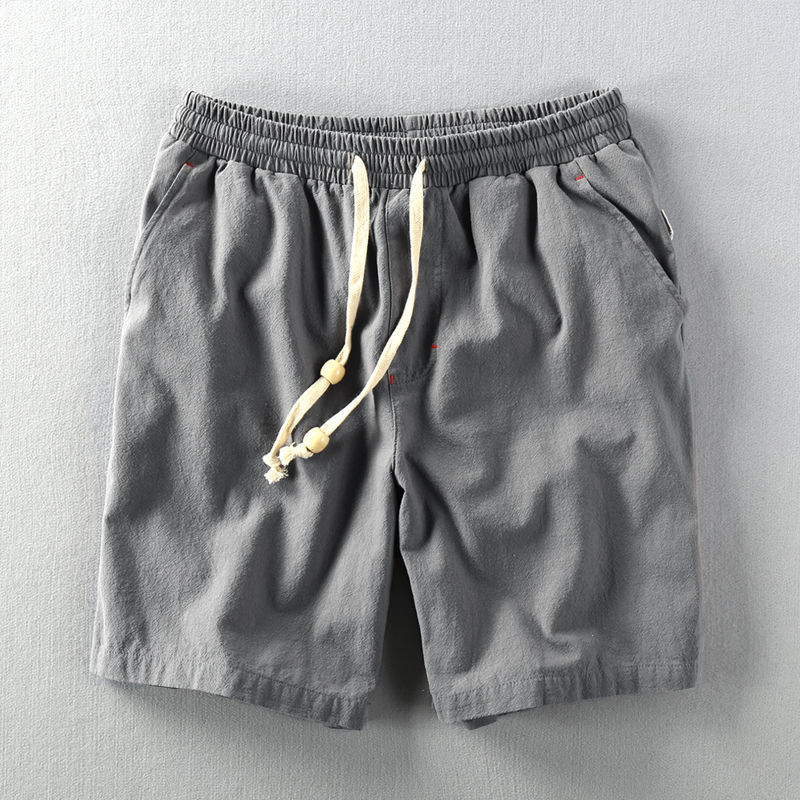 Summer Men's Thin Casual Linen Shorts