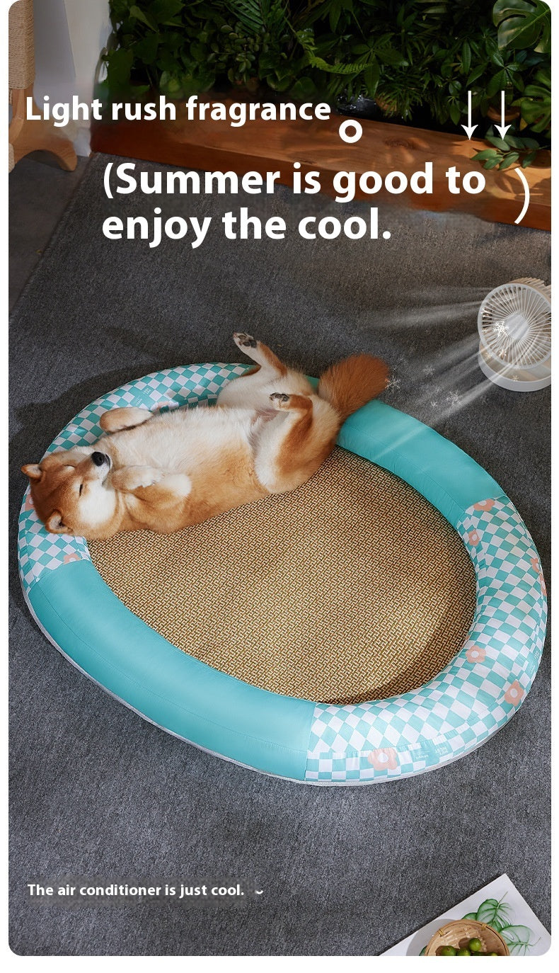 Pet Mat Cooling Pet Pad Oval Runway Nest