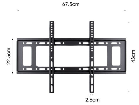 LCD TV Wall Mount Bracket 32-85 Universal Display