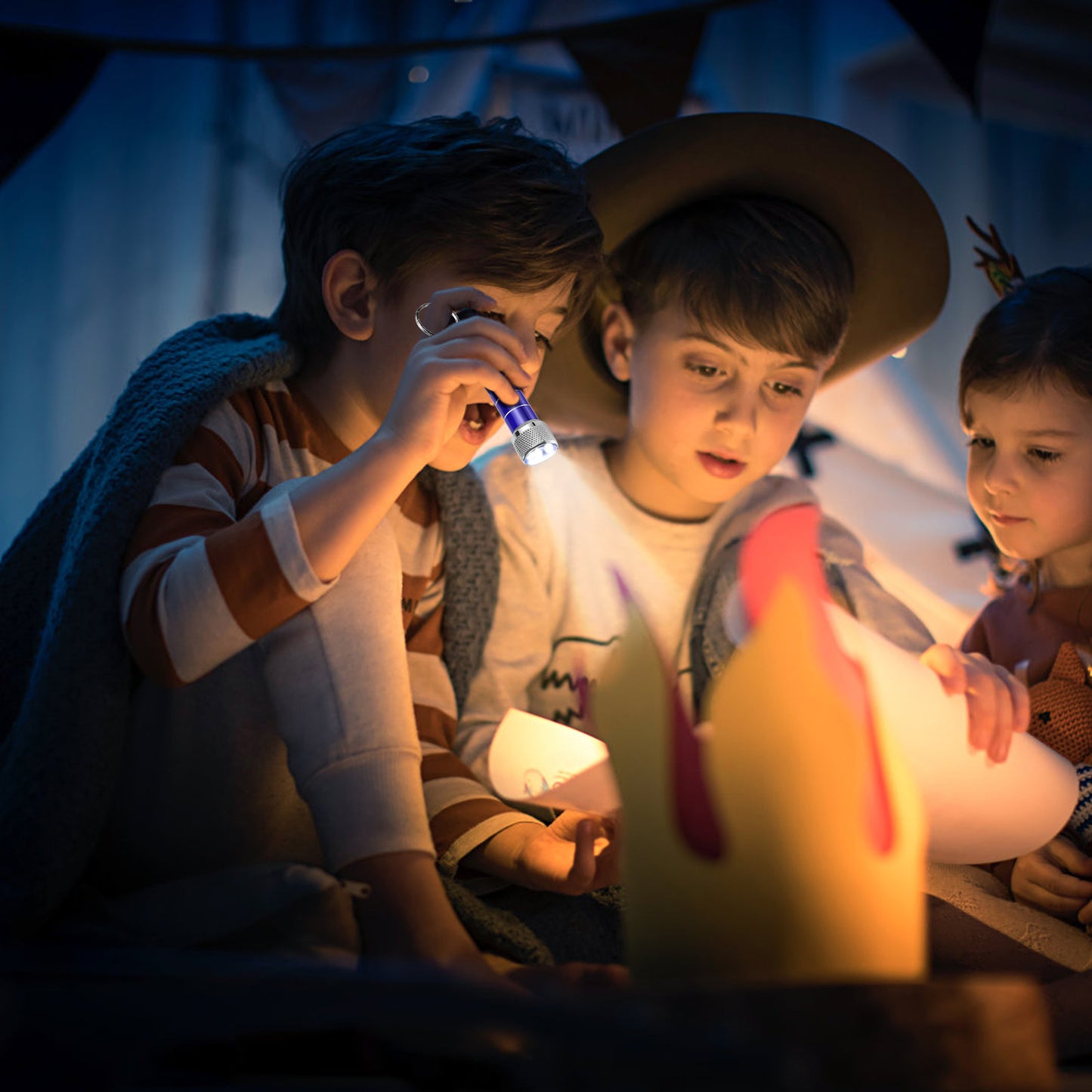 Mini llavero Luz de emergencia de noche linterna de Camping linterna LED portátil llavero de aluminio