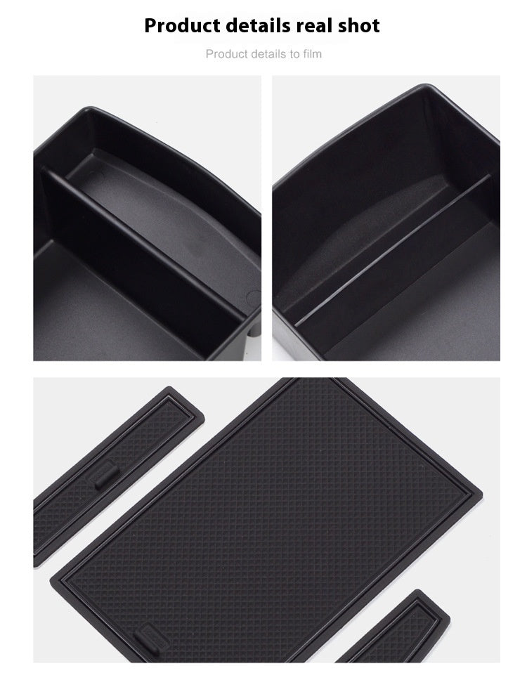 Automobile Armrest Box Cover Storage Box Interior Decoration