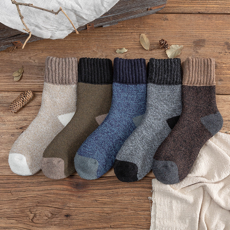 Men's New Thickened Terry Thermal Socks