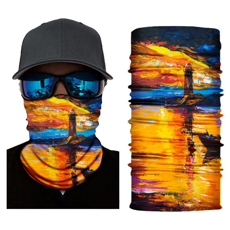 Magic Headband Sun Protection Wind Mask Sports Sweat-absorbent Scarf