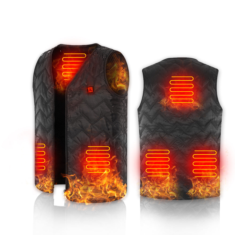 Adjustable Size Thermal Vest Can Be USB