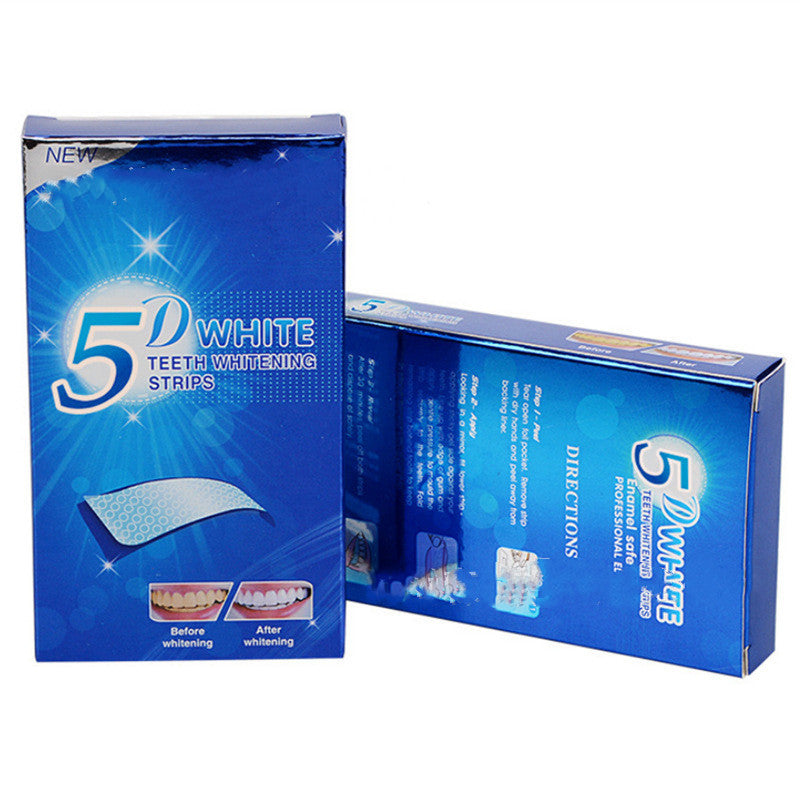 Factory Wholesale Teeth Whitening Patch 14 Bags Of Teeth Brightening 5D Patch OEM Available