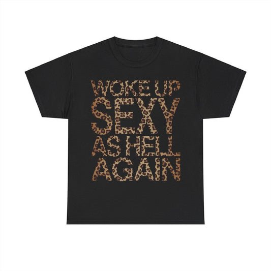 Women's Drop Shoulder Cotton Crew Neck T-shirt