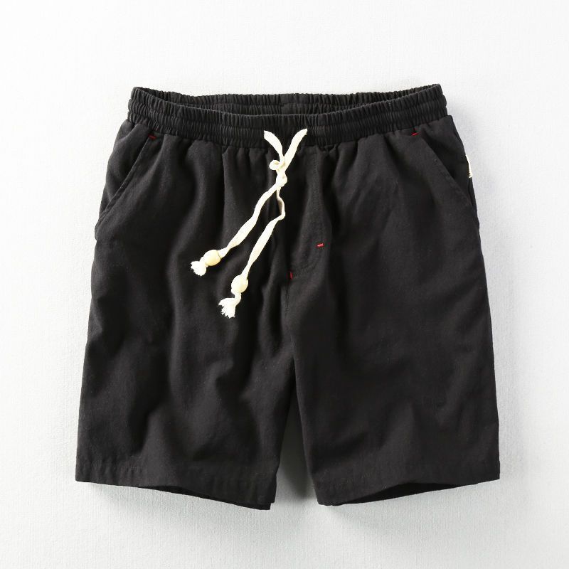 Summer Men's Thin Casual Linen Shorts