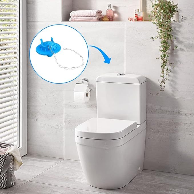 10 Pcs Toilet Handle Chain, Universal Toilet Stopper Flapper Chain Replacement Kit, Stainless Steel Toilet Flush Flapper Arm Lift Chain For Most Toilet Flappers
