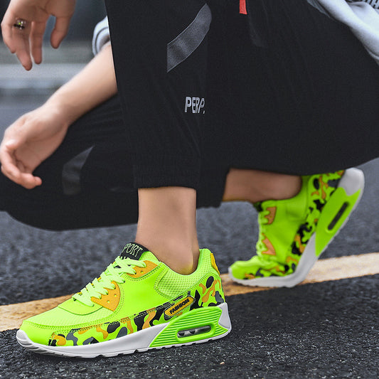 Cushioned Shock Absorber Lightweight Running Shoes