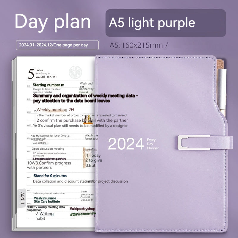 Home Fashion Simple Schedule Notebook