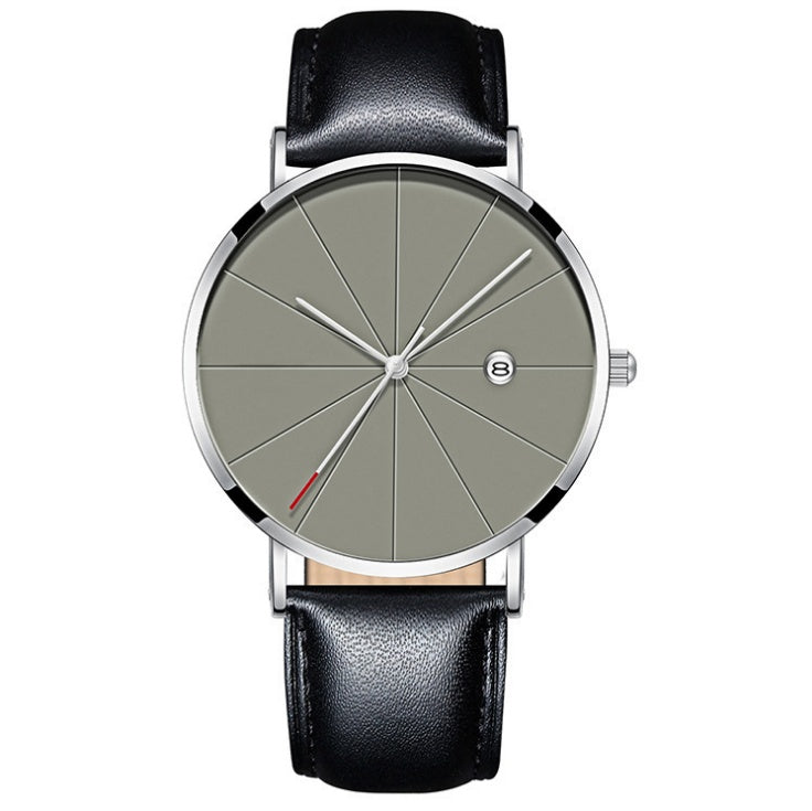 Reloj de calendario Simple reloj de cuarzo impermeable creativo Masculino