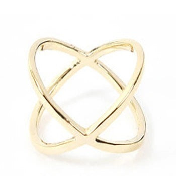 Crisscross joint ring