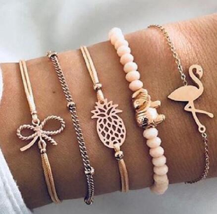 Pulsera de cadena de cuentas