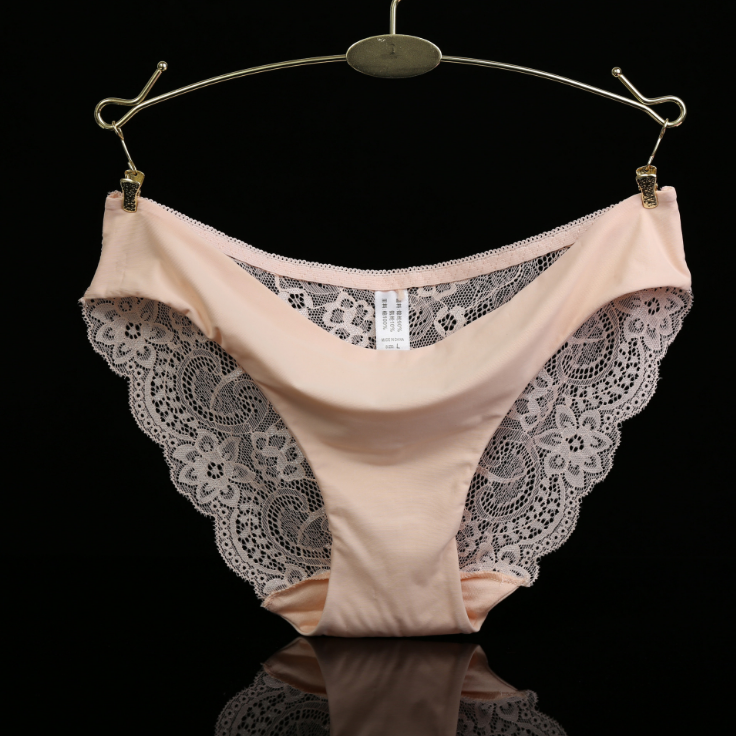 Bragas de cintura baja de encaje para mujer