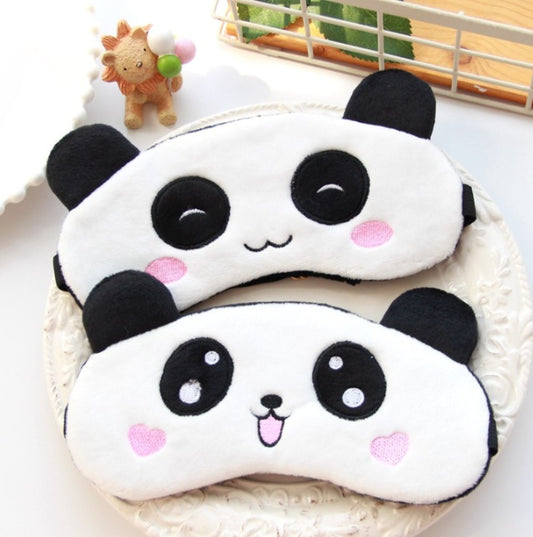 Cartoon panda eye mask