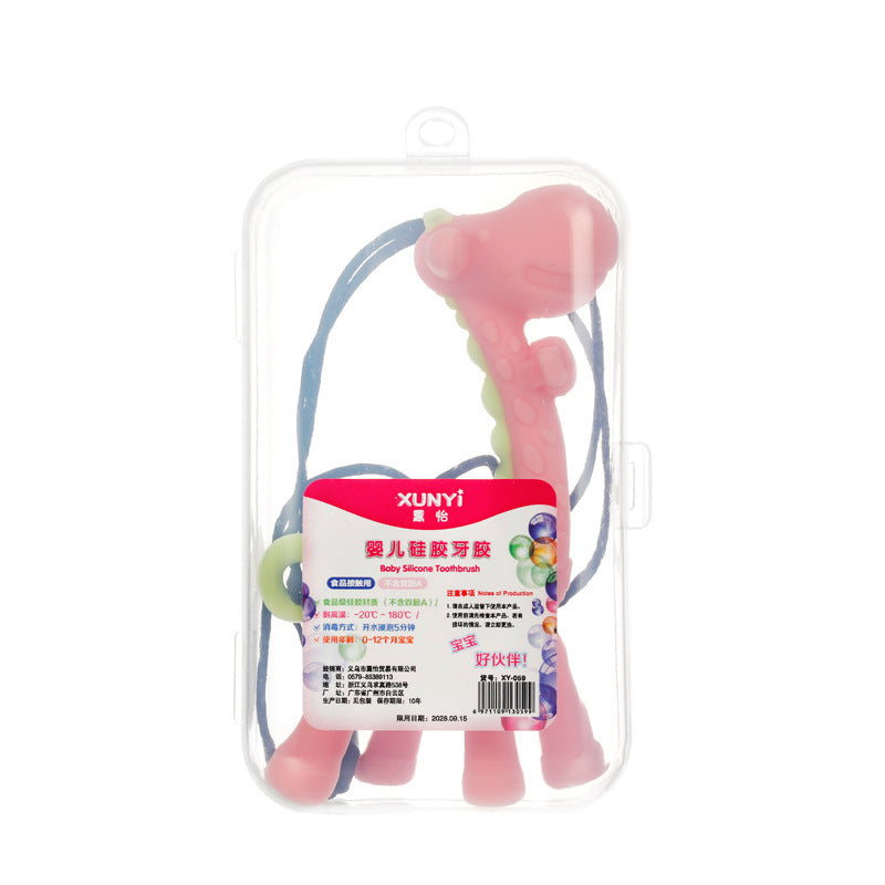 Juguete mordedor de silicona Bebe Banana
