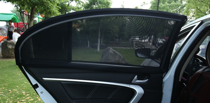 Protector solar para ventana de coche, protector solar aislado, protector solar para ventana lateral, antimosquitos, antipolvo
