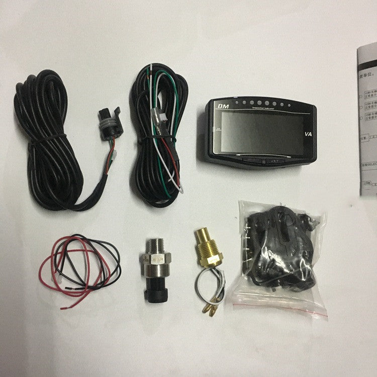 Automobile Universal Modified LCD Electronic Five-in-one Instrument