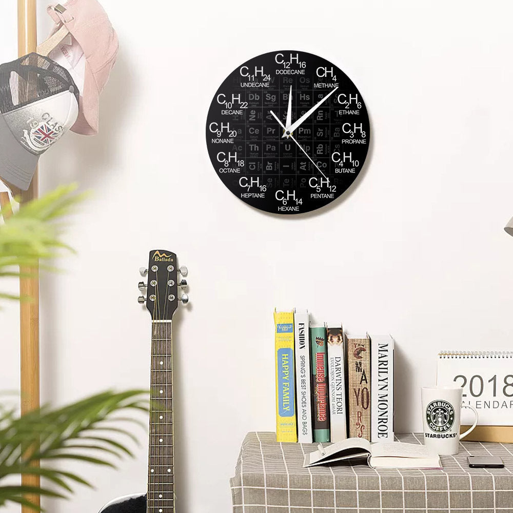 Creative Element Cycle Chemistry Symbol Clock