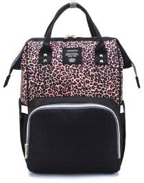 LEQUEEN bolsa de pañales de gran capacidad momia de lactancia mochilas de viaje cochecito de bebé cuidado del bebé maternidad bolso impermeable USB