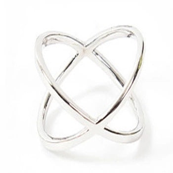 Crisscross joint ring