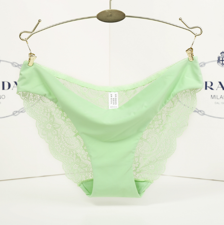 Bragas de cintura baja de encaje para mujer
