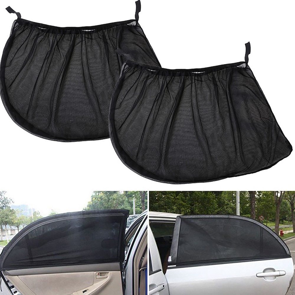 Protector solar para ventana de coche, protector solar aislado, protector solar para ventana lateral, antimosquitos, antipolvo