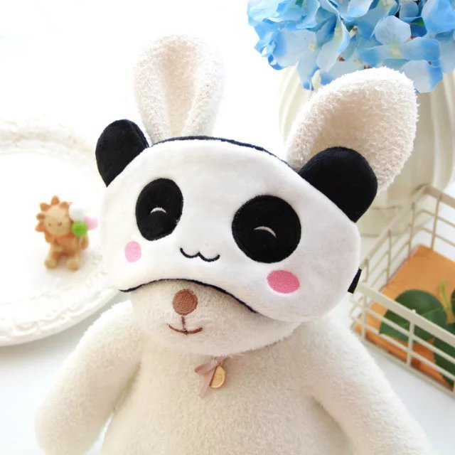 Cartoon panda eye mask