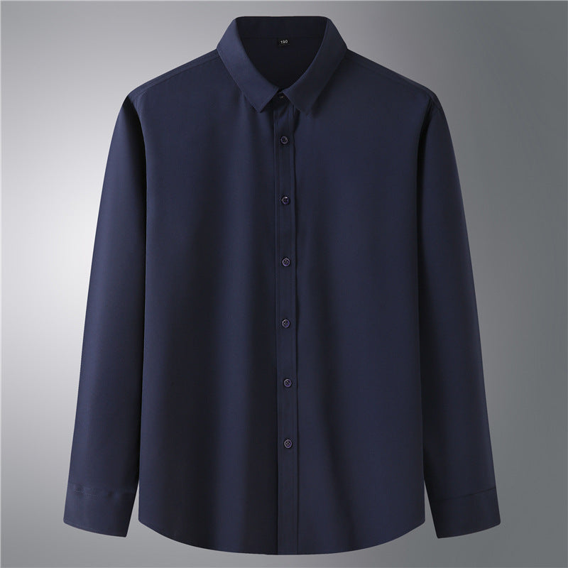 New Large Fat Man Business Casual Professional Shirt Thin