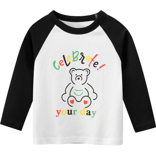 Camiseta de primavera para niñas Camiseta de manga larga ropa de bebé