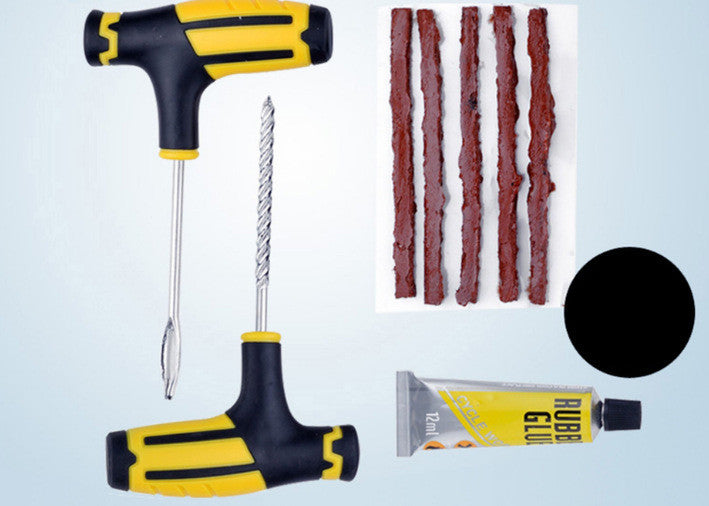 Automobile Tire Emergency Repair Tool Set