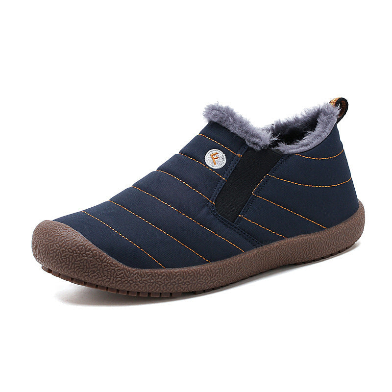 Old Man Shoes Plus Cotton Padded Short Boots Cotton Shoes Men's Shoes Cotton Boots